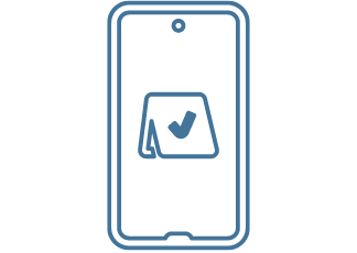 スマホ画面イラスト